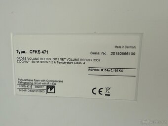 Chladnička CFKS 471 – po servisu, nový kompresor - 2