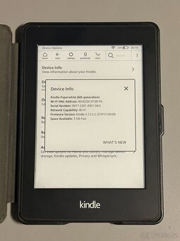 Amazon Kindle Paperwhite 6. gen čtečka knih 4GB + obal - 2