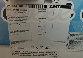 Mrazák Sao Paulo H125G - 2