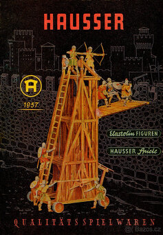 Elastolin vez na dobyvani hradu historicky prak - 2