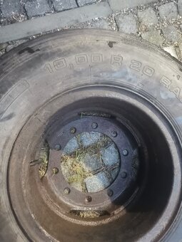 Prodám pneu + disky,  Liaz, Praga, Tatra, Ifa - 2