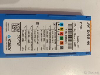 Frézovací destičky KORLOY - 2