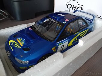 Audi 80 Coupé RS2  a  Subaru Impreza     1:18  Ottomobile - 2