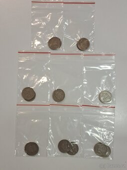Mince 2 koruna obe varianty - 2