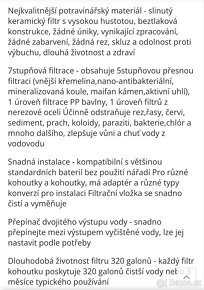 Prodám vodní filtr nový - 2