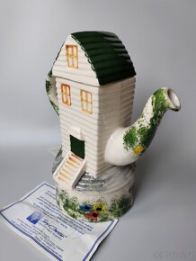 Vynikající porcelánová konvice Tony Carter (Anglie) - 2