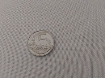 5 Kč - raritní ražba - 2