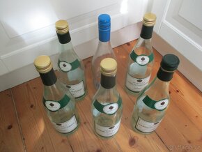 sklenice, láhve, skleněné, šroubovací, 750 ml - 20 kusů - 2