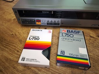 Videorekordér Betamax Sony Sl C9e (1982),čti popis - 2