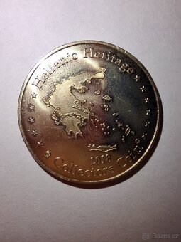 Hellenic Heritage Sběratelská mince - Rhodes 2018 - 2