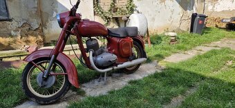 Jawa 250 typ 559 rv 67 platne doklady biele spz - 2