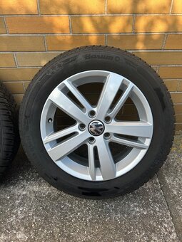 VW Alu disky + zimní pneu, 5x112, 205/55 R16 - 2