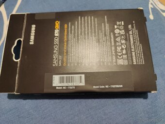 Nový ne rozbaleny SSD Samsung 870 QVO 2 TB - 2