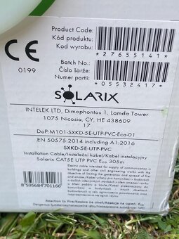 UTP kabel Solarix SXKD - cat 5e - 2