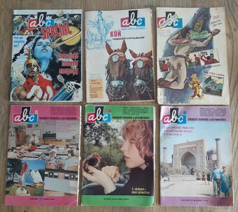 36x starší čísla ABC, ročník 15-42, speciály - 2