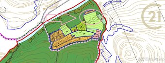 Krňany - Třebsín, zemědělské pozemky, 9 657 m² - 2