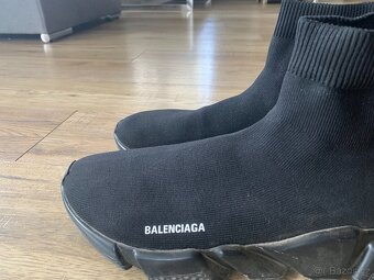 Balenciaga speed strech tenisky černé - 2