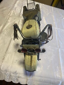 Kovový model motorky velký - 2