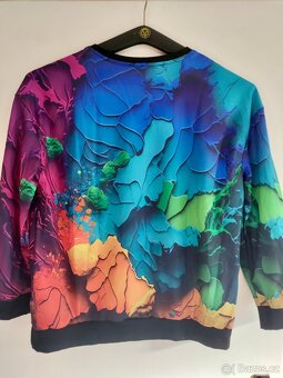 Nová art mikina barevná vel.170 - 2