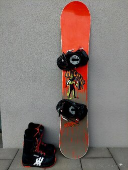 Snowboard ATOMIC REVIVAL, 140 cm + boty WESTIGE - 2