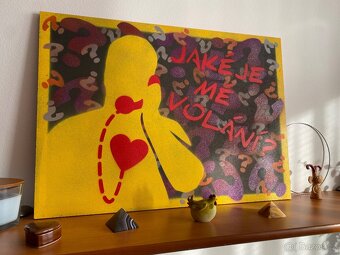 Putovní obraz (63x45 cm) na zeď i na postavení - 2