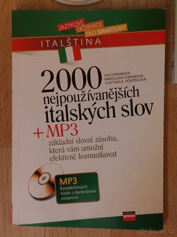 ITALŠTINA - učebnice, CD, kartičky - 2