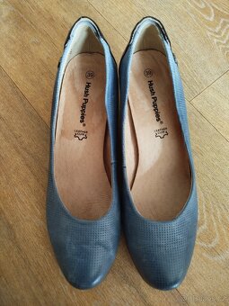 Modré lodičky Hush Puppies, vel. 39 - 2