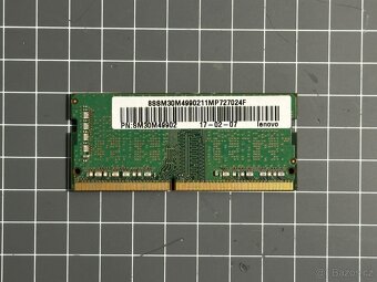 Paměť RAM Samsung SO-DIMM DDR4 4GB - 2