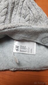Zimní čepice H&M vel 92 - 2