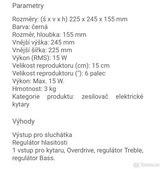 Zesilovač - 2