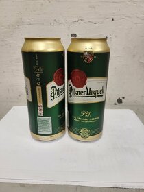 Pilsner Urquell 0.5 litru vývozní pivo. - 2
