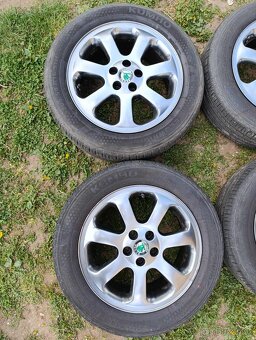 Alu 5x100 R16 origo Laurin&Klement - 2