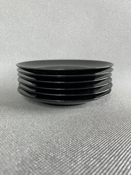 Rosenthal TAC 6x černý dezertní talíř 19 cm - 2