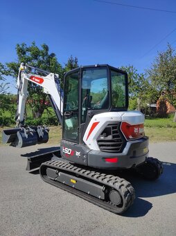 Pásový Bagr Bobcat E50Z 5000kg Klimatizace - 2
