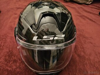 Helma LS2 ADVANT X CARBON+HEADSET LINKIN RIDE PAL III BY SEN - 2