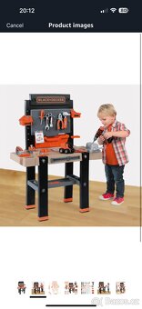 Dětská sada nářadí - Black+Decker (79x 34x103cm) - 2