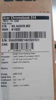 Chromebook Acer 314 a Samsung A33 5g - 2