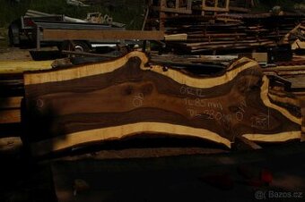 XXL ořechové fošny až 130 cm široké - 2