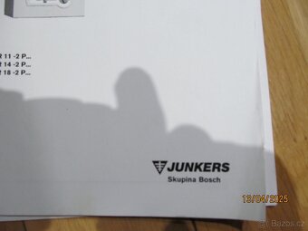 plynový bojler na ohřev vody Junkers - 2