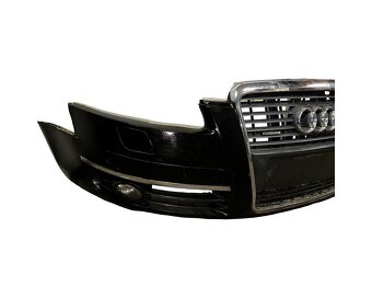 Přední nárazník černá metalíza LY9B Audi A6 C6 4F r.v. 2007 - 2