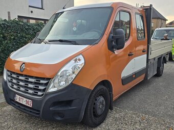 RENAULT MASTER 7 míst - valník - 190tkm -2,3 d - 2013 - 2