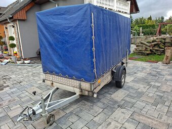 Přívěsný vozík Agados VZ 30 s plachtou - 2
