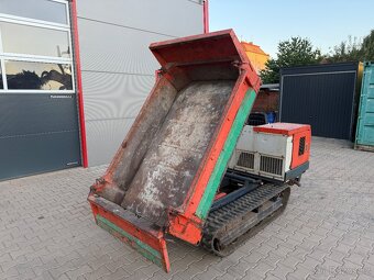 Kubota kc121 pásový Dumper 1,5T uveze - 2
