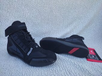Boty na motorku - semiš. Nové - 2