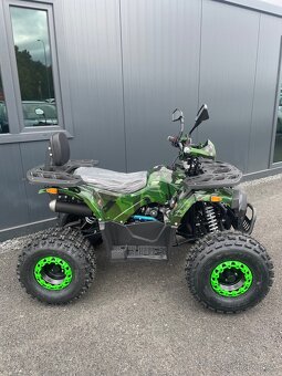 Dětská čtyřkolka Piranha Veyron 125cc 1G8 - Zelený maskáč. - 2