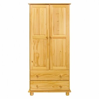 Dřevěná skříň 2dveřová 8850 lak - 2