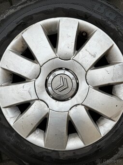 alu kola citroen 4x108x65 4ks+ 185 65 15 - 2