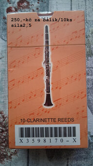 Plátky na klárinet a saxofon - 2