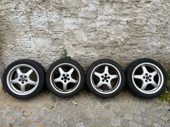 5x100 r17 205/50/17 zimní alu kola Škoda Octavia 1, golf 4, - 2