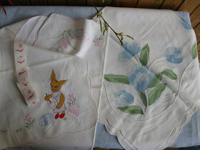 Velikonoční ubrus,hrníček,dečky,sklo,porcelán - 2